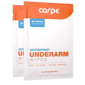 My Carpe 2 Free Underarm Wipes