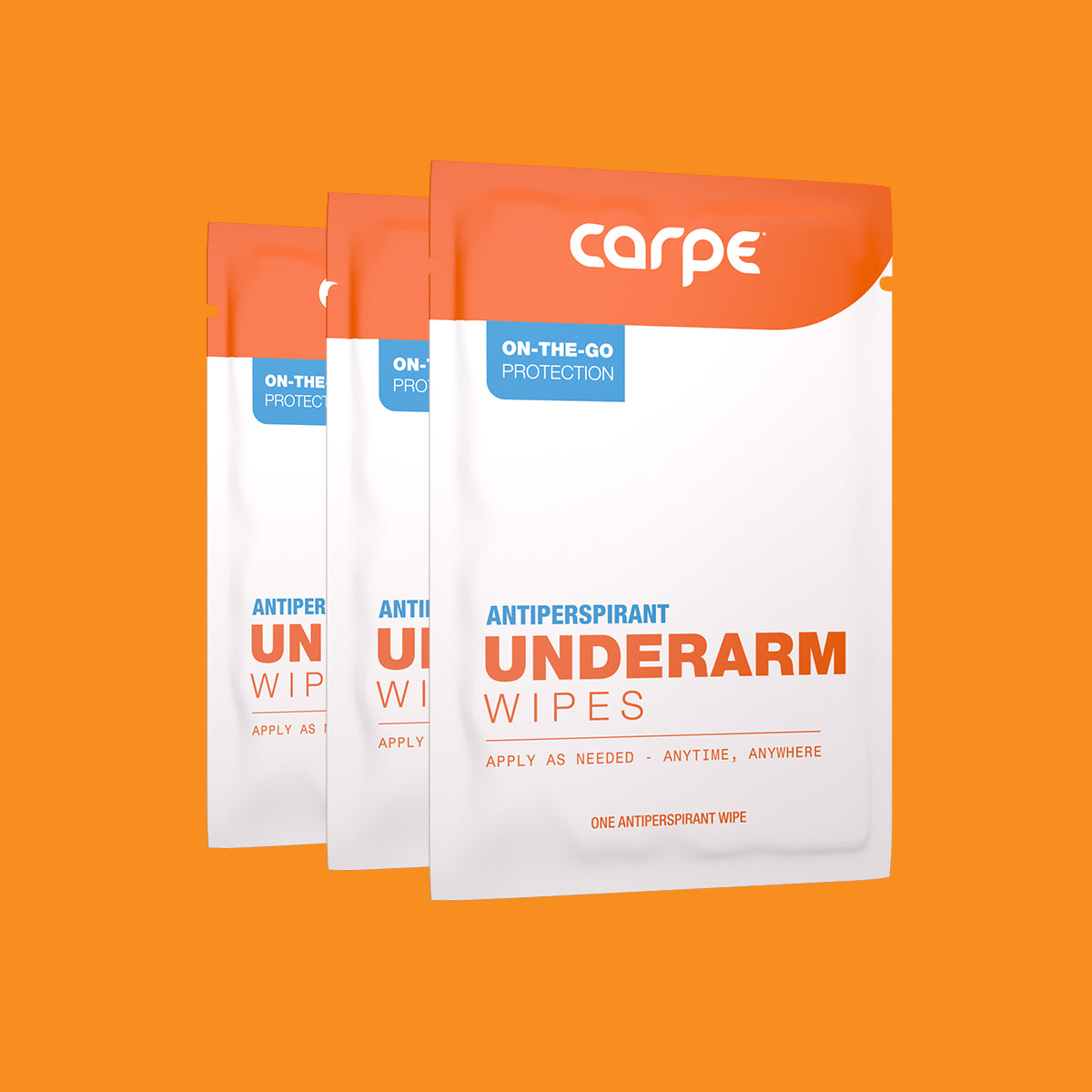 My Carpe 3 Underarm Wipes